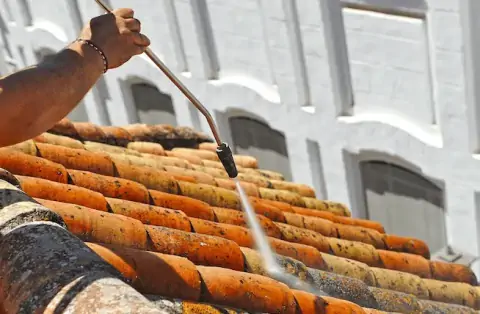 Nettoyage de toitures - Saint-Privat